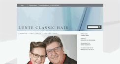 Desktop Screenshot of friseur-lunte.de